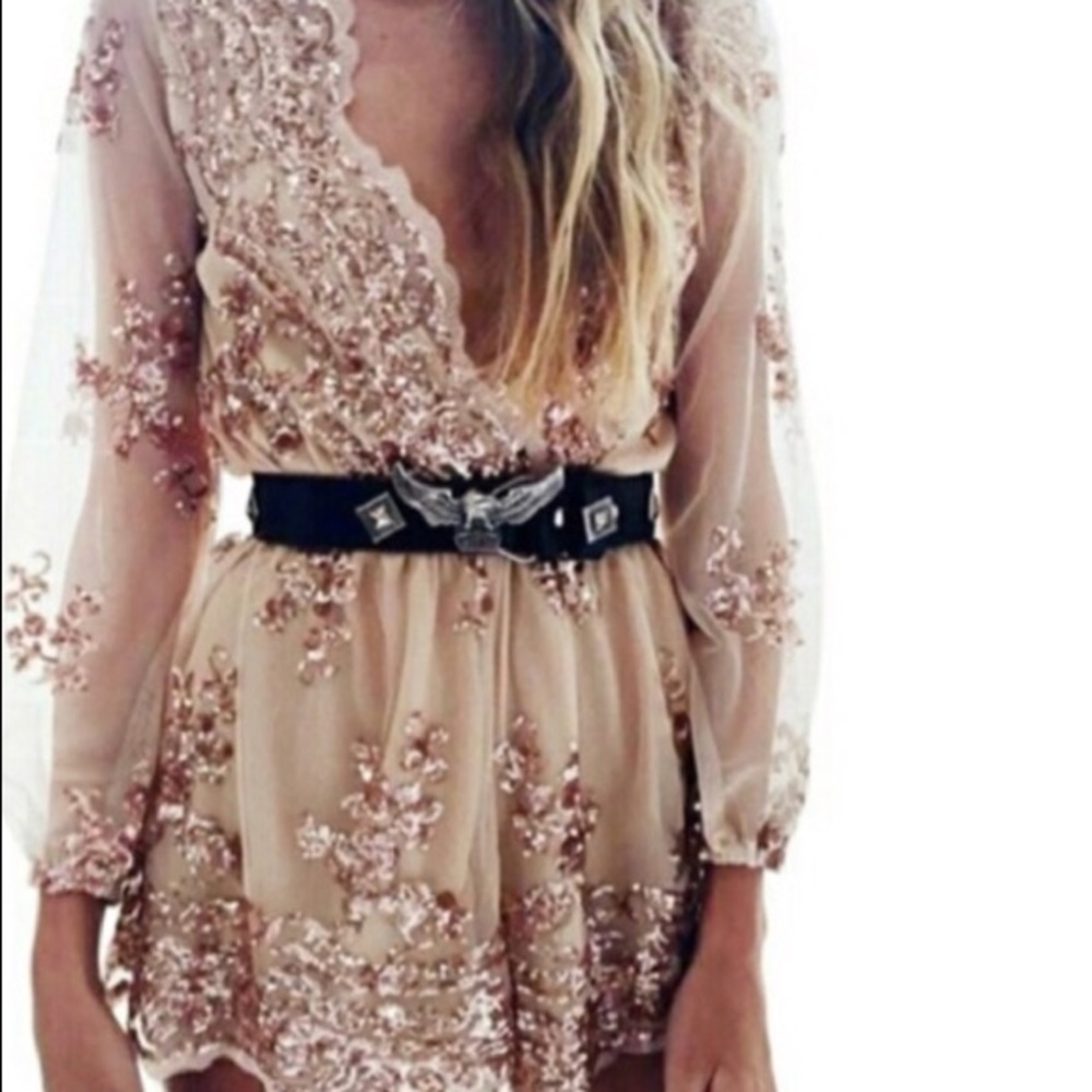 Rose Gold Romper